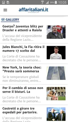 affaritaliani.it android App screenshot 1