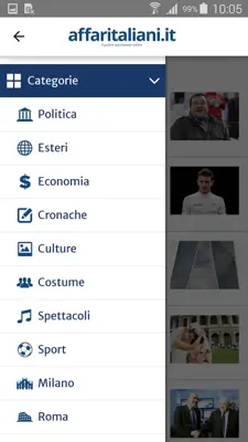 affaritaliani.it android App screenshot 2