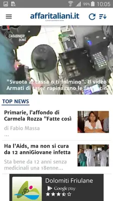 affaritaliani.it android App screenshot 5